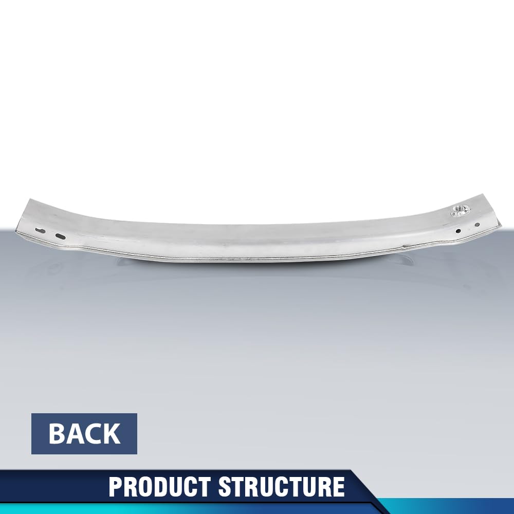 PIT66 Front Bumper Reinforcement Bar, AU1006130 Silver