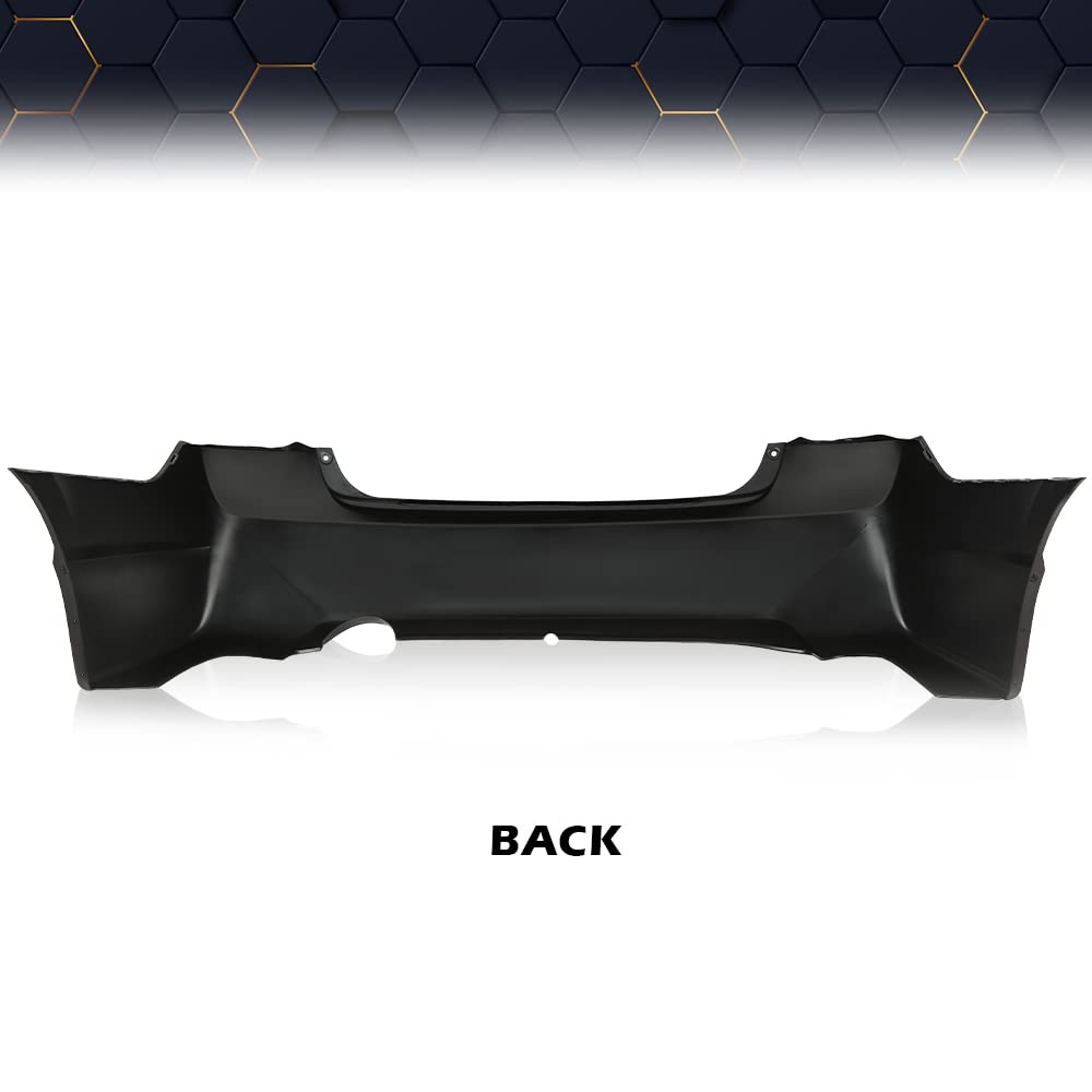 PIT66 Rear Bumper Cover Fit Honda Civic Sedan 4dr 2006-2011
