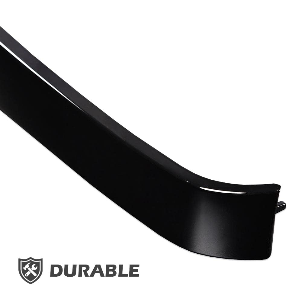 PIT66 Front Grille Trim Set Compatible with Chevy Silverado 2003-2007 Black