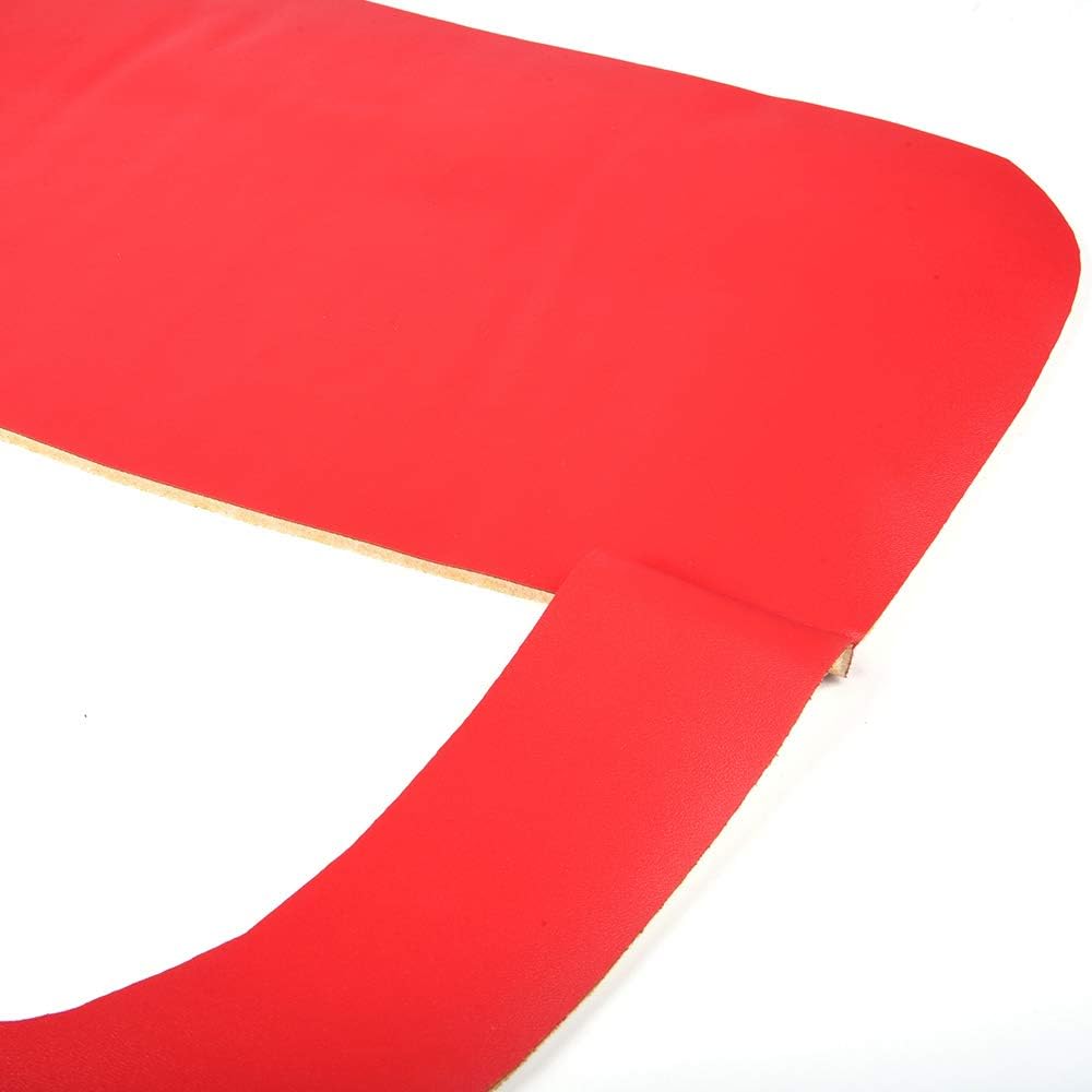 PIT66 Armrest Door Panel Insert Cards Cover Fit Ford Mustang 2005-2009 Red