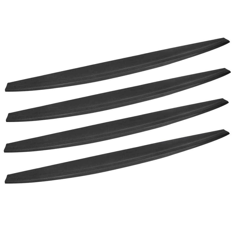 PIT66 4PCS 62.32" Tailgate Cover Cap Protector Fit Dodge Ram 2009-2018