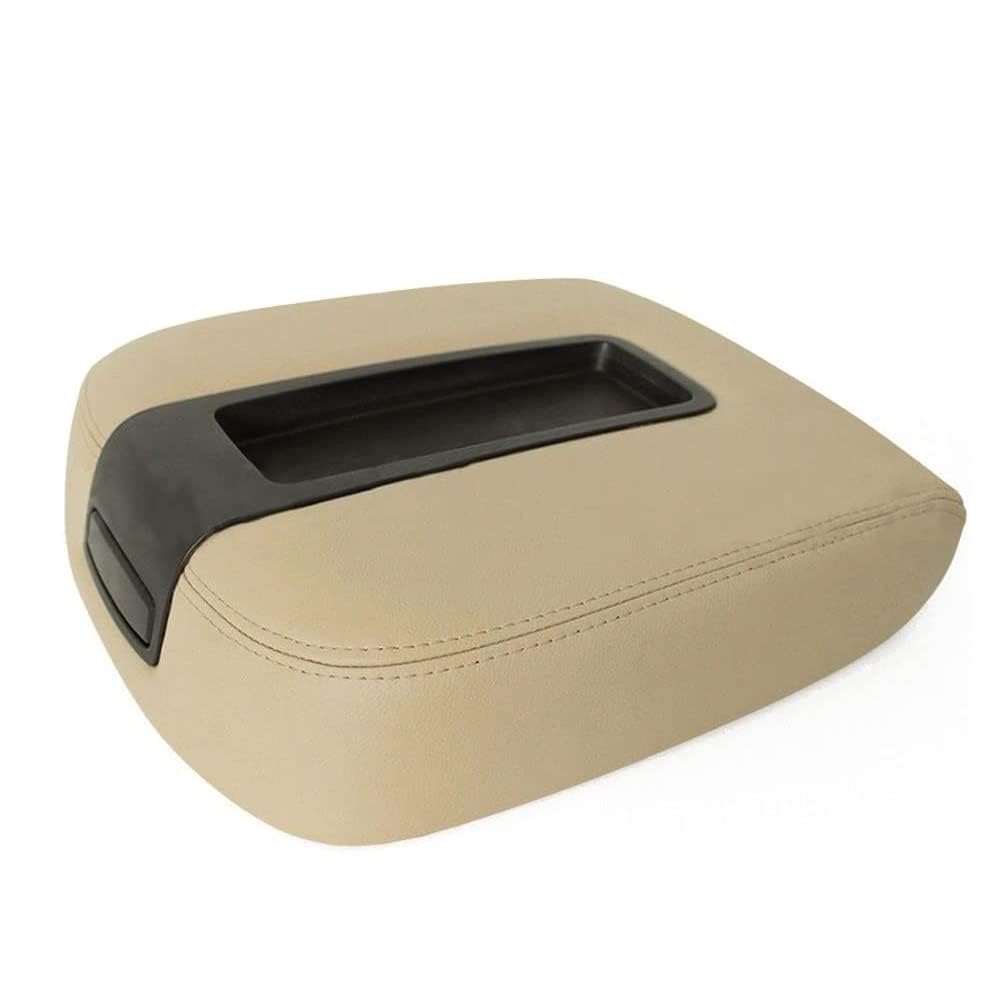 PIT66 Center Console Armrest Lid Cover Fit Silverado/Sierra 2007-2014 Beige
