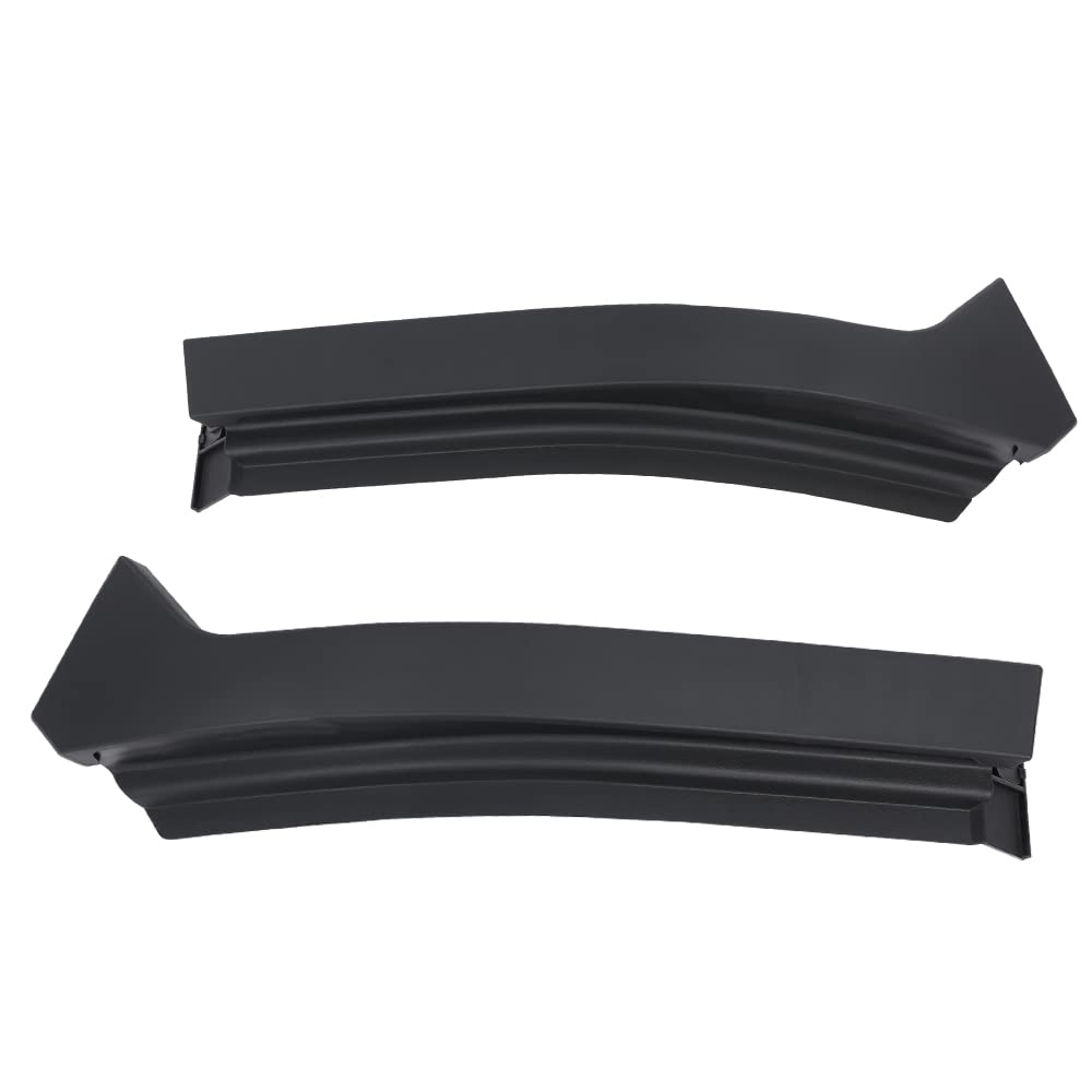 PIT66 Front Left & Right Side Bumper Trim Headlight Compatible with Dodge RAM 2500 3500 2010-2018 55372919AD