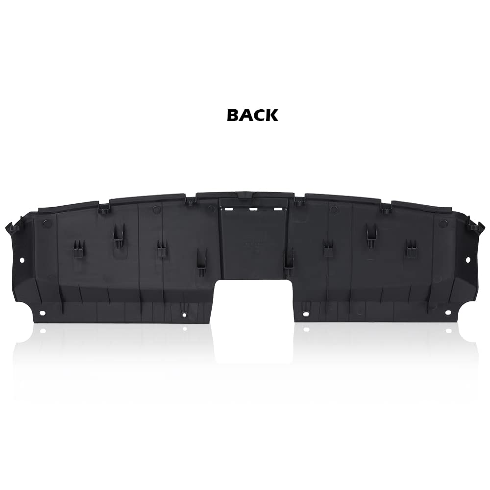 PIT66 Radiator Support Cover Compatible with Hyundai Veloster Rally Edition 2016/Fit Veloster Turbo 2013-2017/Fit Veloster Turbo R-Spec 2014-2017, 863532V500, HY1224113