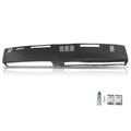 PIT66 Dash Bezel Fit 1981-1987 Chevy GMC Pickup/1981-1991 SUV Black