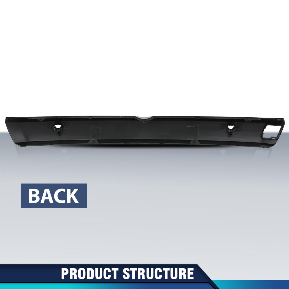PIT66 Front Grill Surround Molding Fit Jaguar F-Type 2014-2017 Glossy Black
