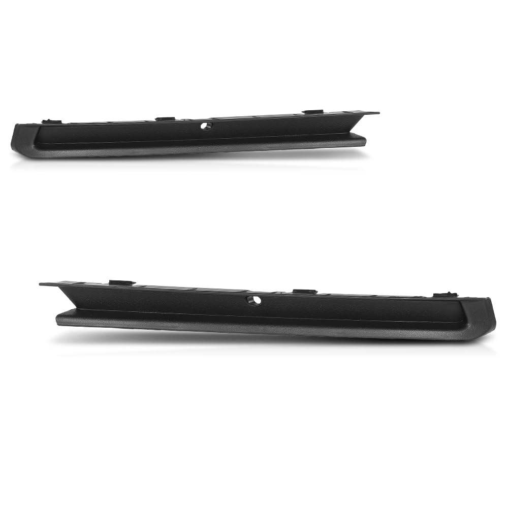 PIT66 Front Bumper Trims Left & Right Side w/Fog Light Hole, VW1039137,