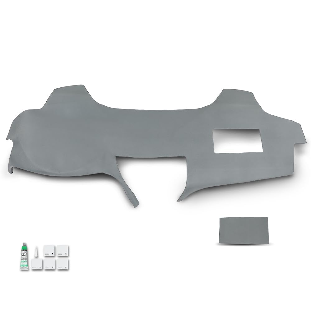 PIT66 Dash Cover Dashboard Panel TPE Gray Fit Toyota Camry 2007-2011