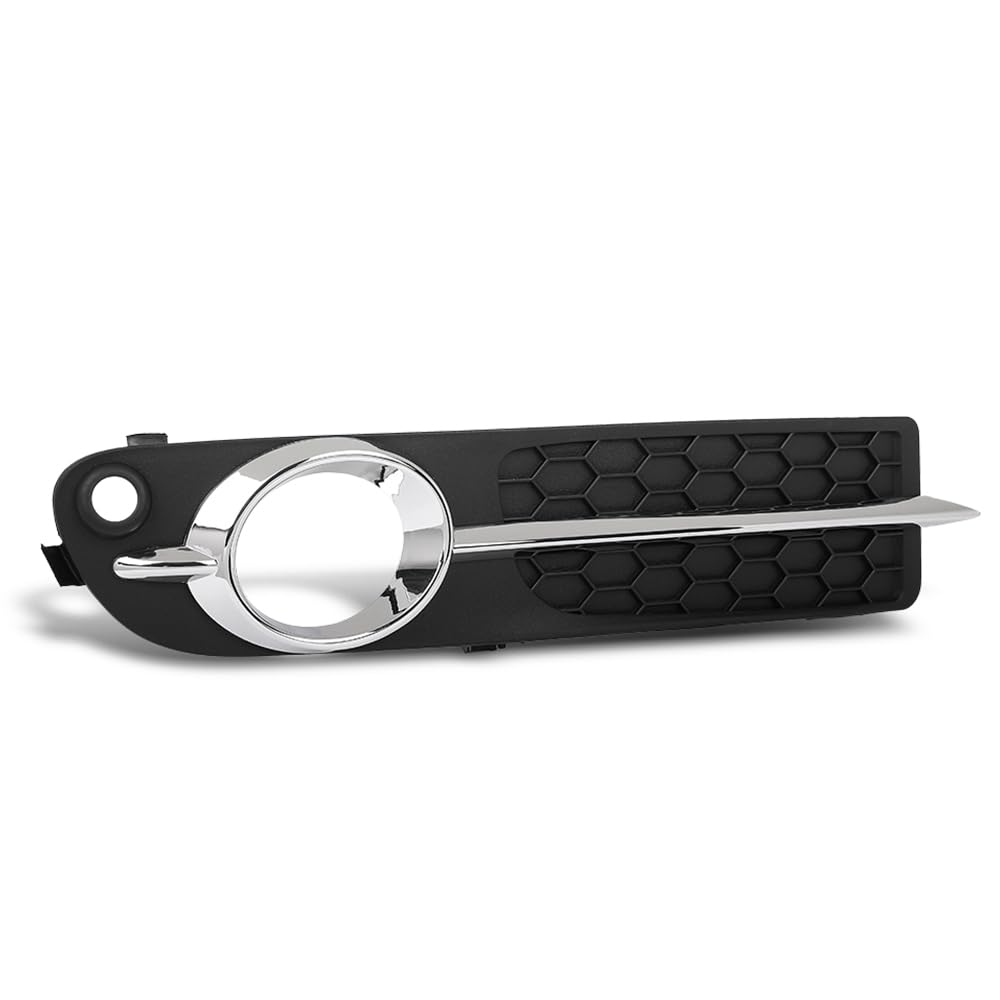 PIT66 Front Right Fog Light Trim 1 Pc, Black