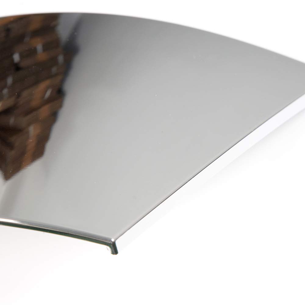 Headlight Molding Trim Side Bumper Chrome Trim, Compatible with 2004-2015 Volvo VNL 300 430 630 670 730 780 1 Pair Of Right Passenger & Left Driver Side Bumper Extension Corners Chrome Trim