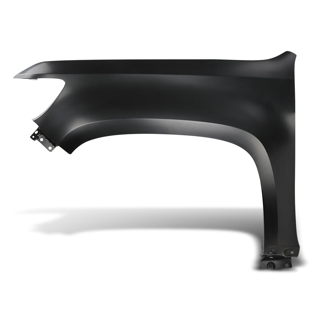 PIT66 Front Fender Left Driver Side Steel Primed Compatible with Chevy Colorado Base 2015-2020 Fit Chevy Colorado (submodel: LT, WT, Z71) 2015-2022 23354494, GM1240404 Black