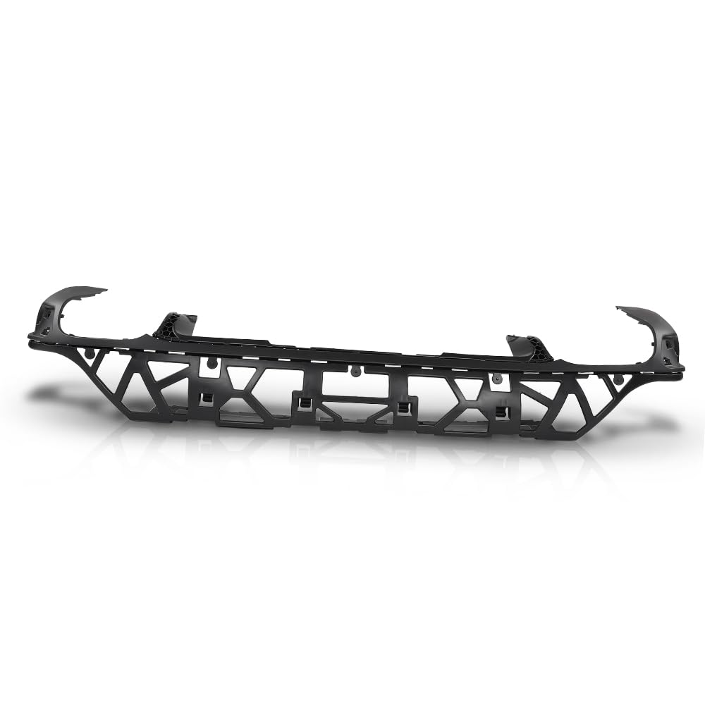 PIT66 Rear Bumper Deflector Valance Apron Compatible with Porsche Cayenne 2011 2012 2013 2014 958505521009B9, 95850552100, PO1193102 Black