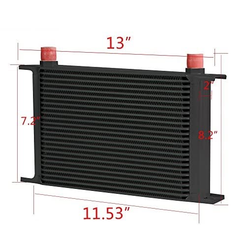 PIT66 25 Row 10AN Universal Engine Transmission Oil Cooler