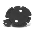 PIT66 Engine Oil Drain Plug Access Cover Compatible with BMW 5 Series F07 F10 2001/2006-2009/2013,6 Series F06 2003-2011/2015,7 Series F01 F02 2006-2007/2012 51757209541 Black