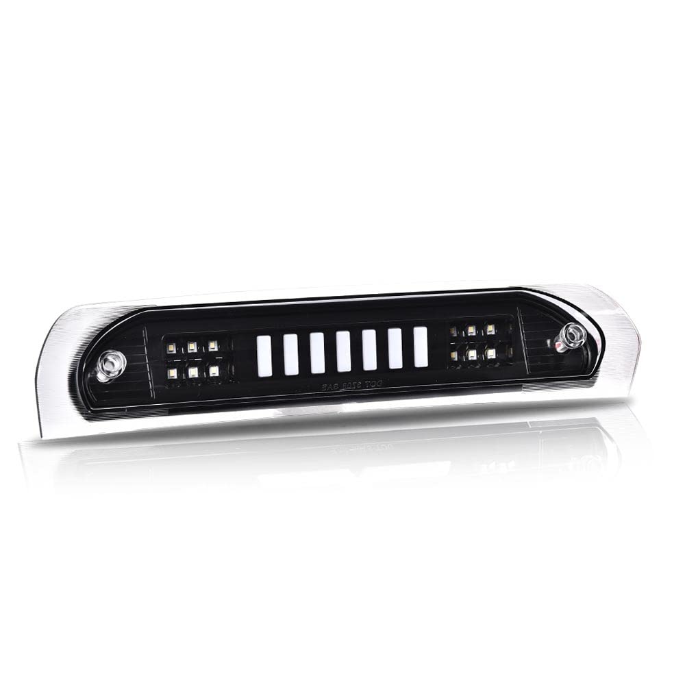 PIT66 LED 3rd Brake Light Fit Dodge Ram 1500 2002-2008 Black Housing