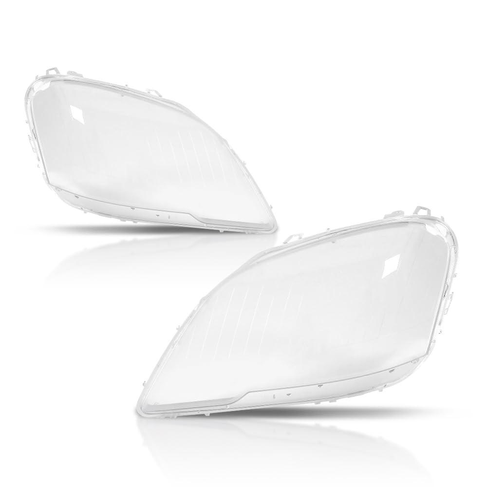 PIT66 Front Headlight Lens Headlamp Covers Left & Right Pair, Headlamp Lens