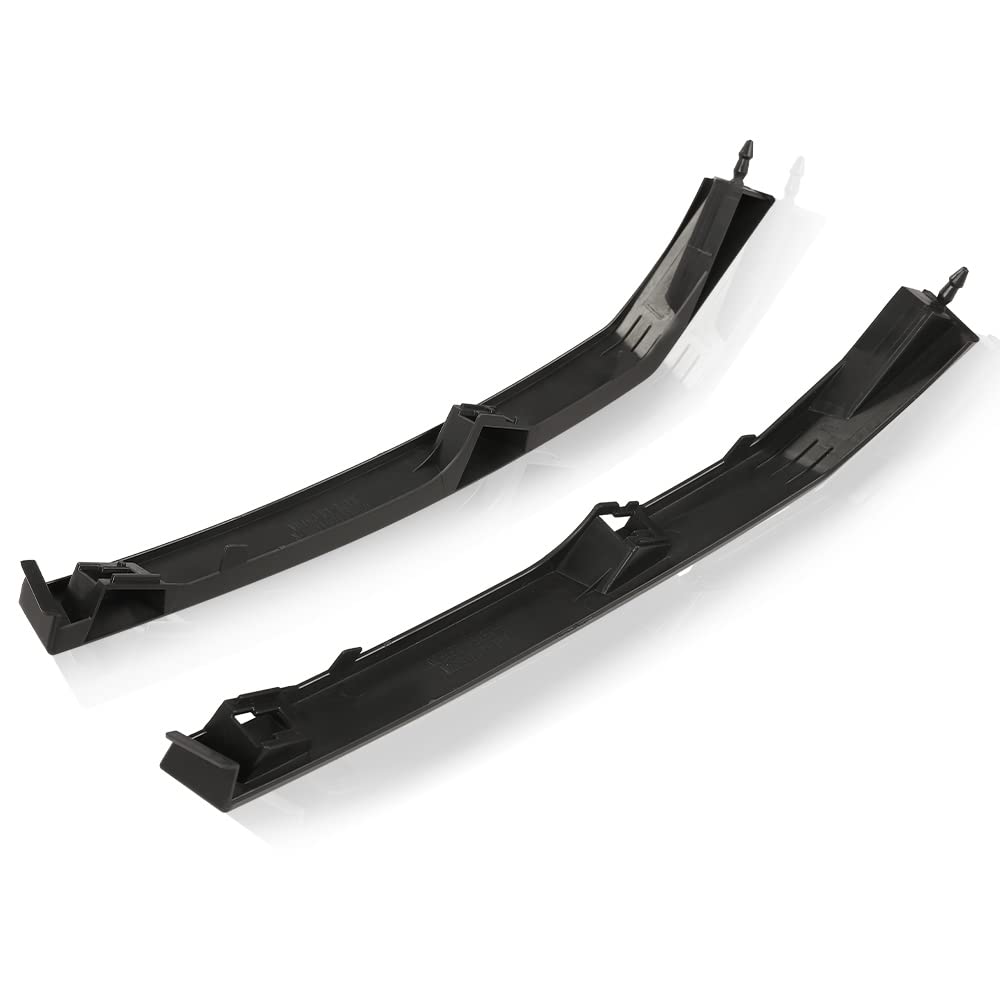 PIT66 Headlight Molding Trim Front Bumper Filler Retainer Compatible with Nissan Armada 2005-2015, Fit Nissan Titan 2004-2015, Fit Infiniti QX56 Base Driver and Passenger Side 622347S300 622357S300