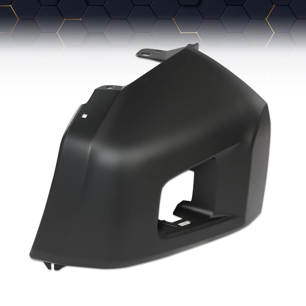 PIT66 Front Bumper End Cap Left and Right Plastic w/o Sensor Holes