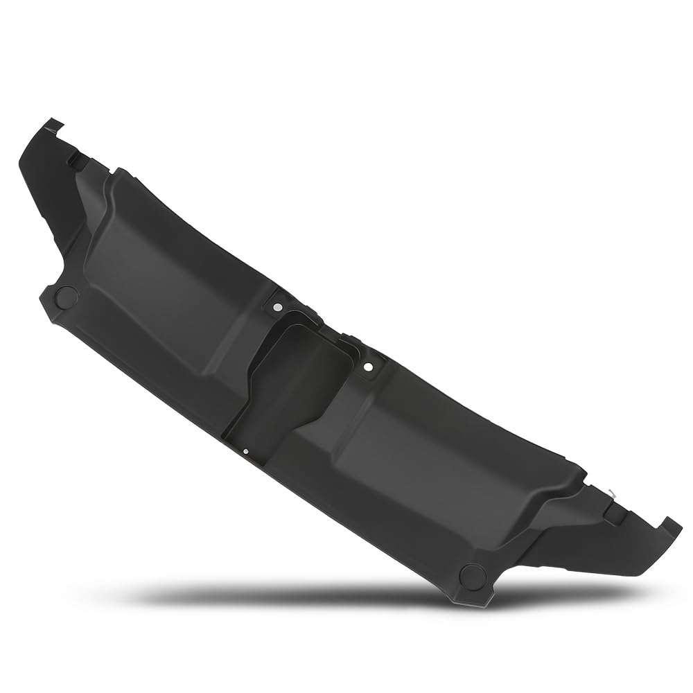 PIT66 Upper Radiator Support Cover Direct Replacement Compatible with Audi A6 2012-2015 4G0807081 Black PP