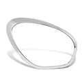 PIT66 Headlight Bezels Passenger Side Right Compatible with Mini Cooper Countryman 2011-2016 Fit Cooper Paceman 2013-2016 Silver