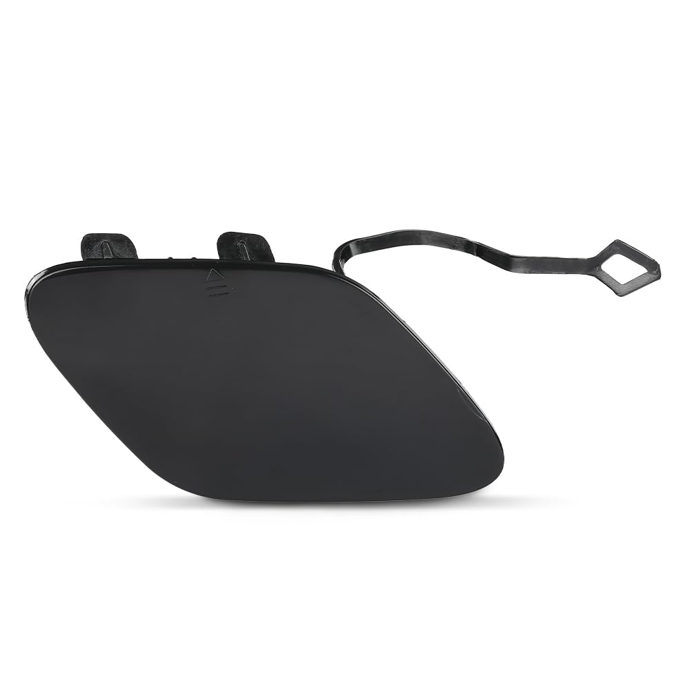 PIT66 Bumper Tow Hook Cover Cap Compatible with Benz E250 E350 E400 E550 2014 2015 2016 A2128852422 Black