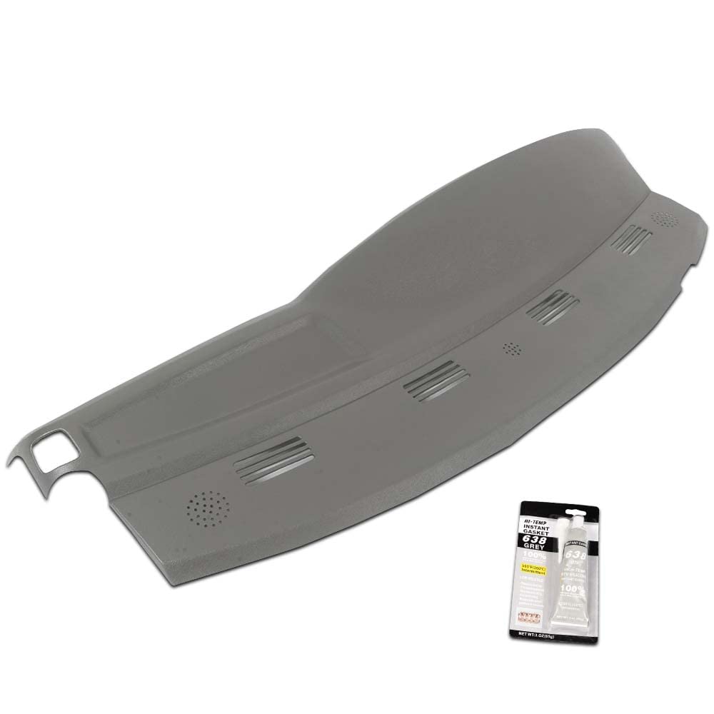 PIT66 TPE Dashboard Cover Fit 2002-2005 Dodge Ram 1500 2500 3500 Grey