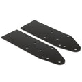 PIT66 Front Bumper Steel Reinforce Mount Brackets, Black