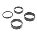 PIT66 4Pcs Air Cleaner Spacer Plastic, Black