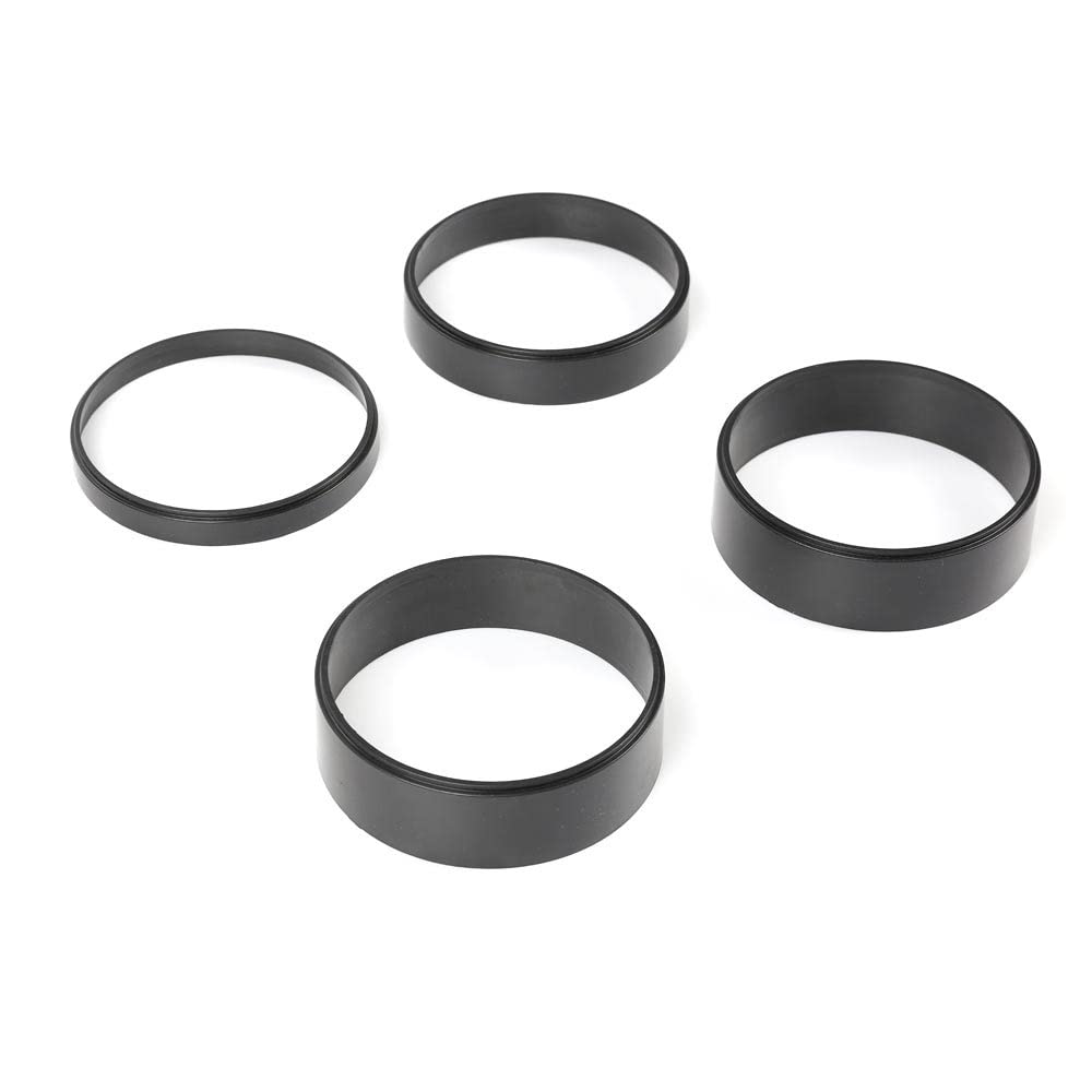 PIT66 4Pcs Air Cleaner Spacer Plastic, Black