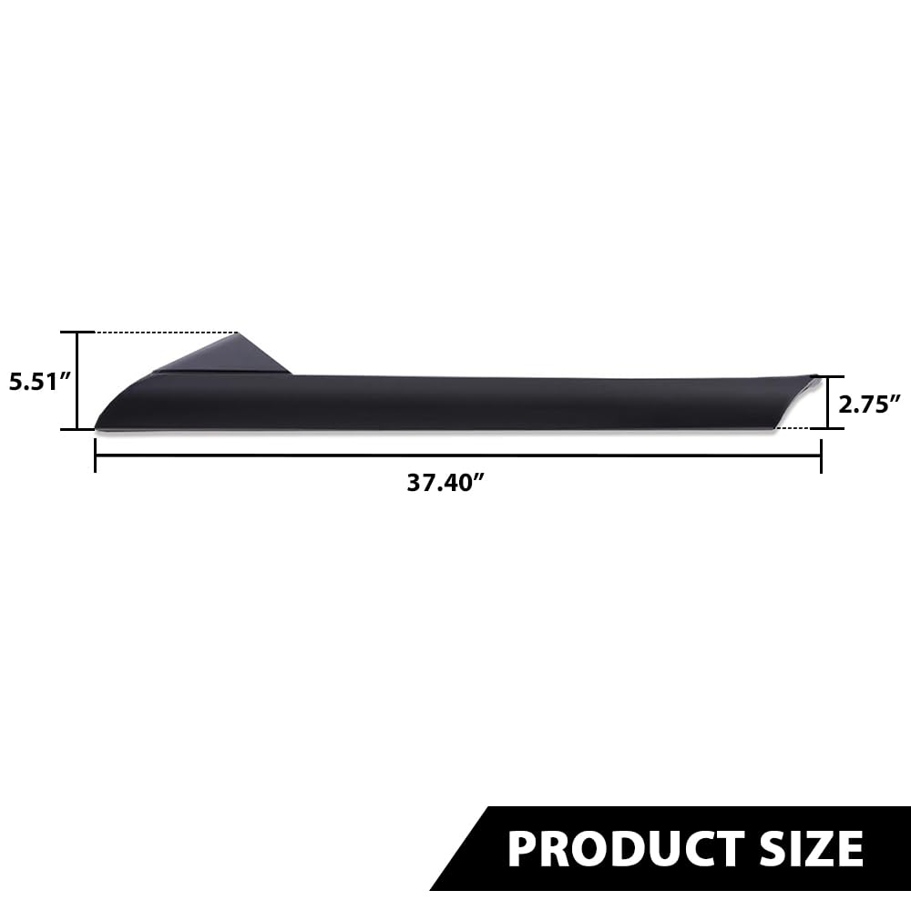 PIT66 Front Windshield Outer Trim Fit Ford Explorer 4Door Utility 2011-2019