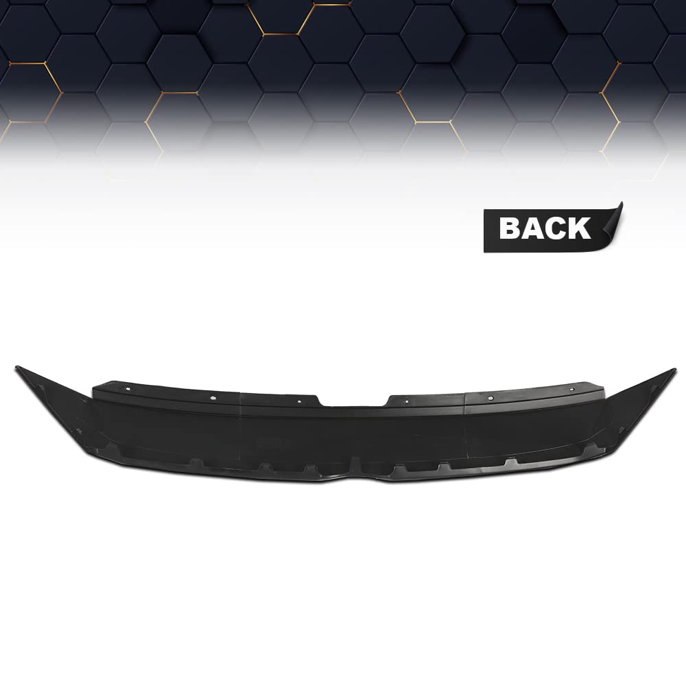 PIT66 Front Upper Grille Grill Cover Compatible with Mazda 3/3 Sport 2014 2015 2016 BJS75003351 BHN15003351 MA1201100