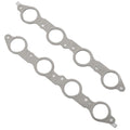 PIT66 Exhaust Manifold Gasket Set Multi-Layer Steel Header Compatible with All LS Series Engines (Except LS7) LS1 LM7 LR4 LQ4 LS6 L59 LQ9 LM4 L33 LS2 LH6 L92 L76 LY2 LY5 LY6 12617944