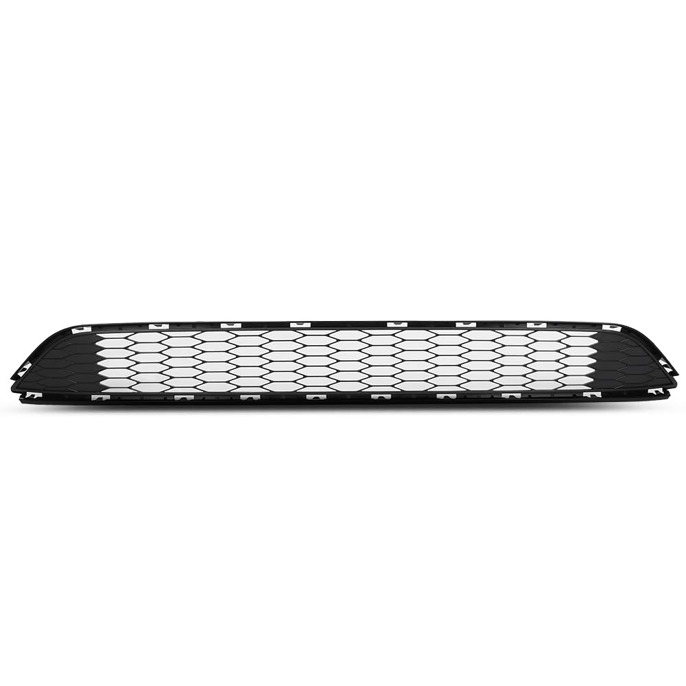PIT66 Front Bumper Lower Grille Fit Ford Edge 2015-2018 Black