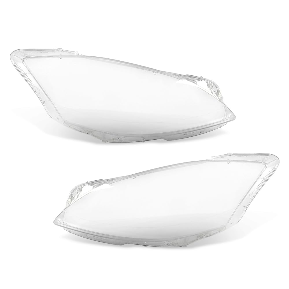 PIT66 Front Headlight Lens Headlamp Cover Shells Left & Right Pair