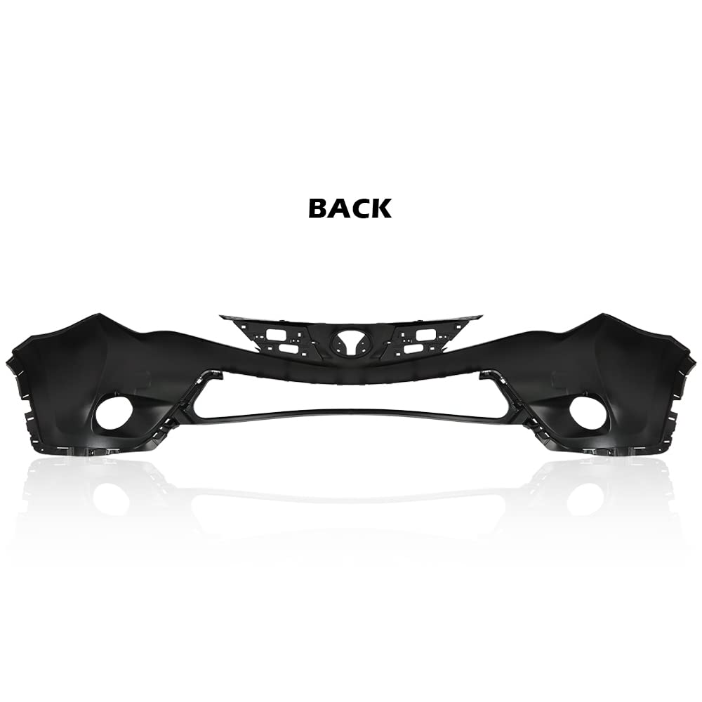 PIT66 New Primered Front Upper Bumper Cover Fit Toyota RAV4 2013 2014 2015