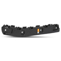 PIT66 Rear Left Lower Bumper Bracket Driver Side, FO1142125 Black PP