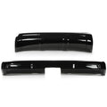 PIT66 Front & Rear Lower Valance Panel Bumper Cover, Black