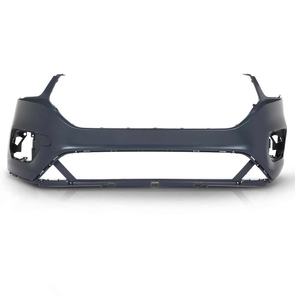 PIT66 Front Bumper Cover Primed w/Brackets Fit Ford Escape 2017-2019