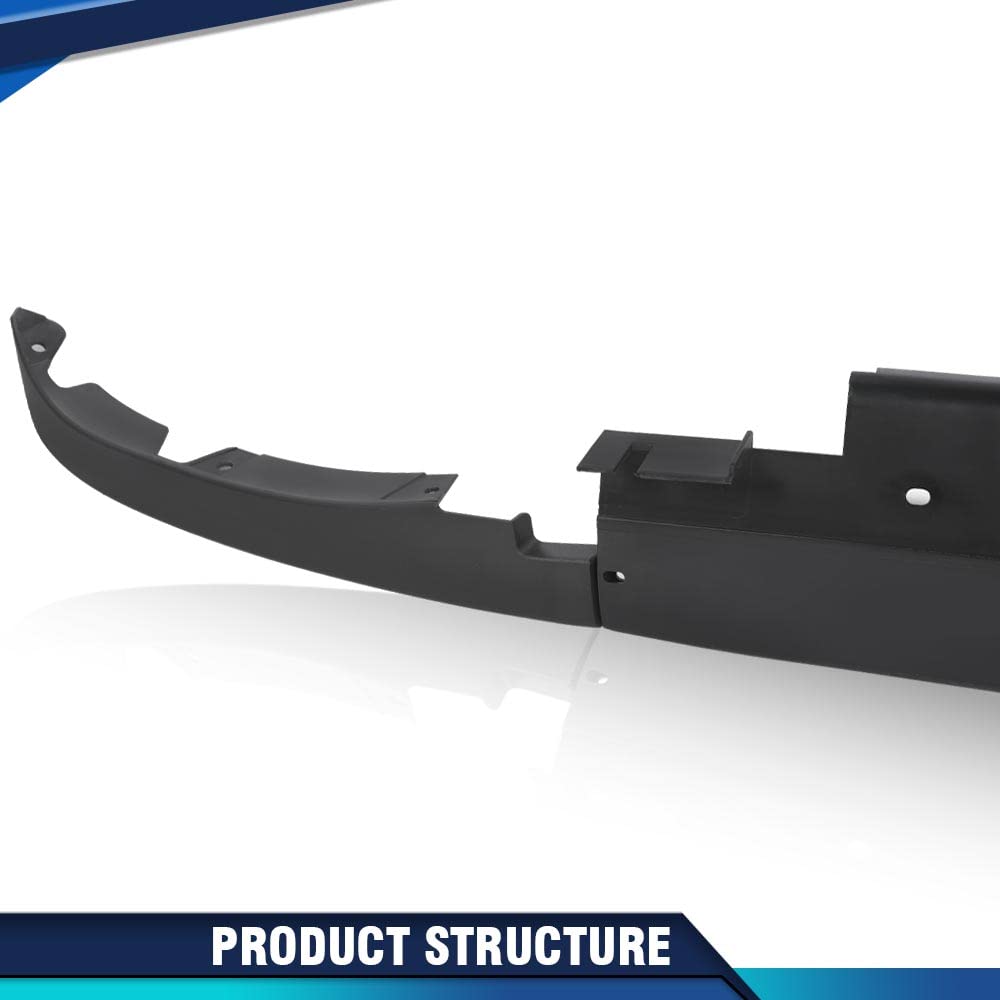 PIT66 3PCS Front Air Dam Spoiler Fit C6 Corvette 2005-2013