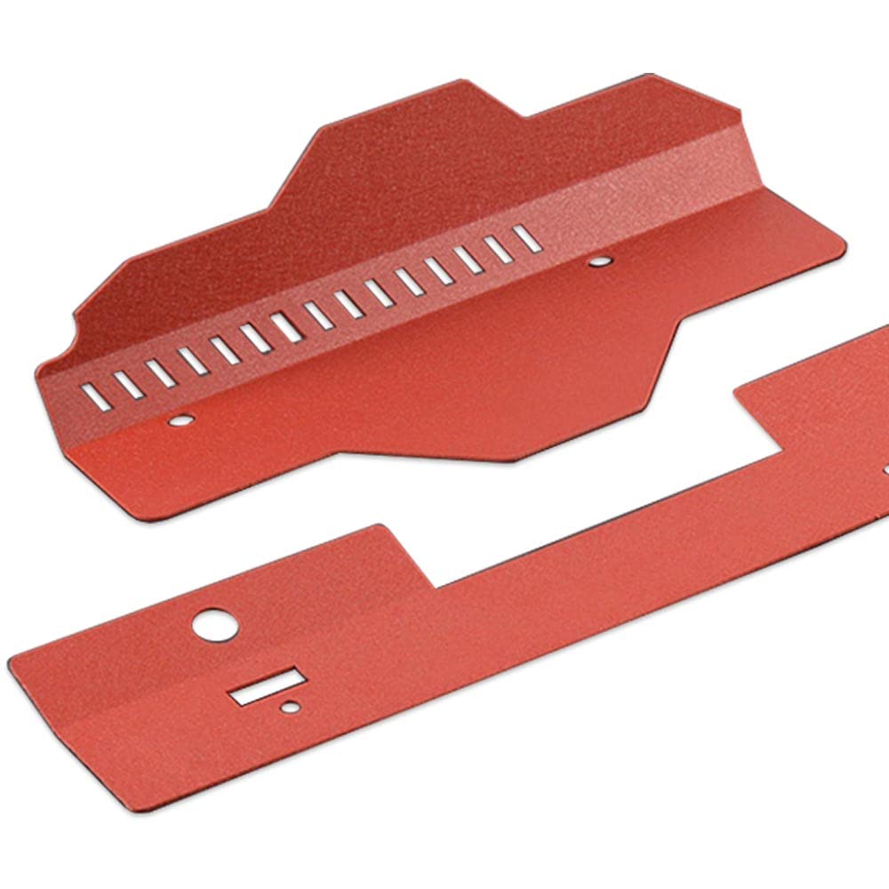 Aluminum Radiator Shroud & Pulley Belt Cover Combo, Compatible with 02-07 Subaru WRX & STi
