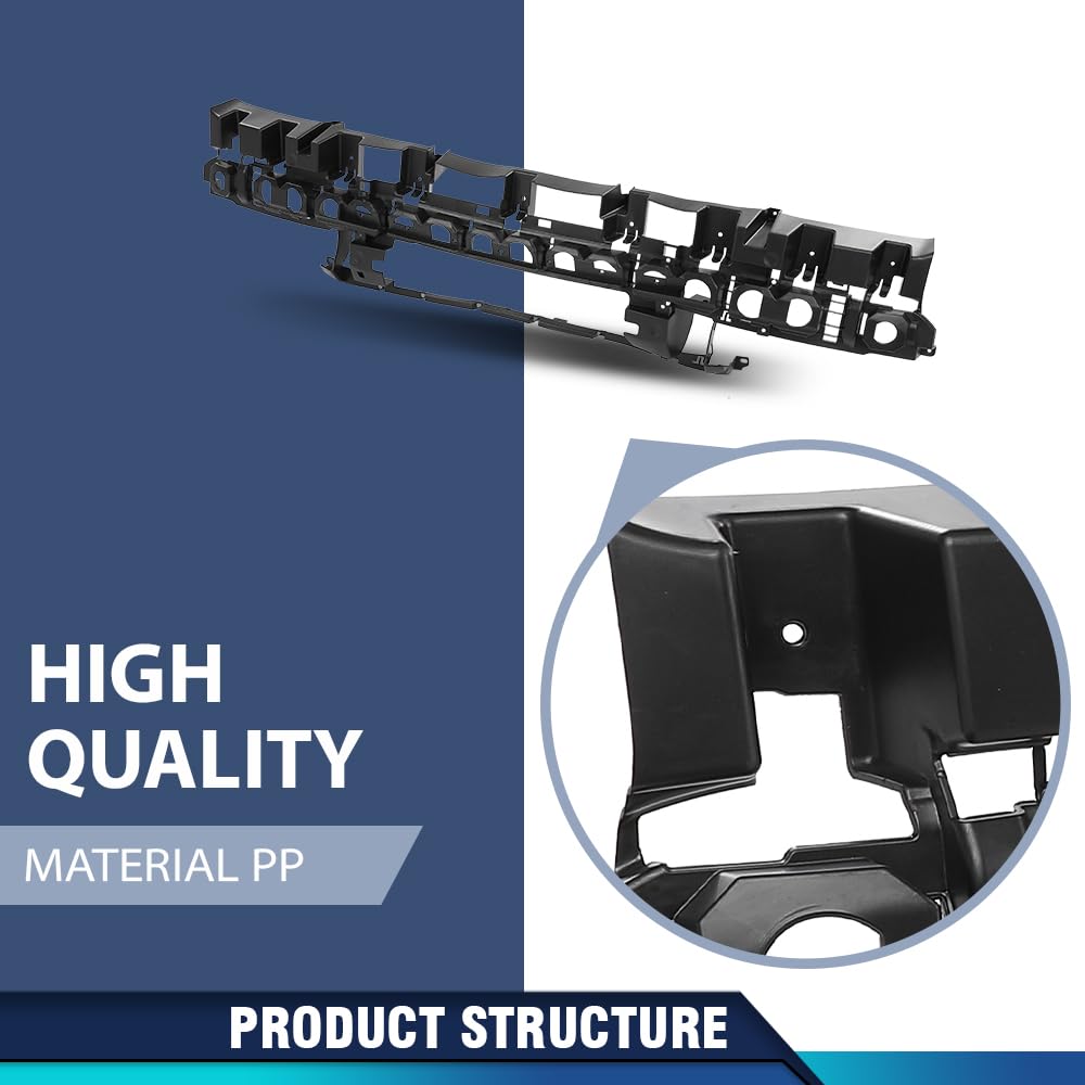 PIT66 Rear Bumper Impact Absorber, FO1170150 Black