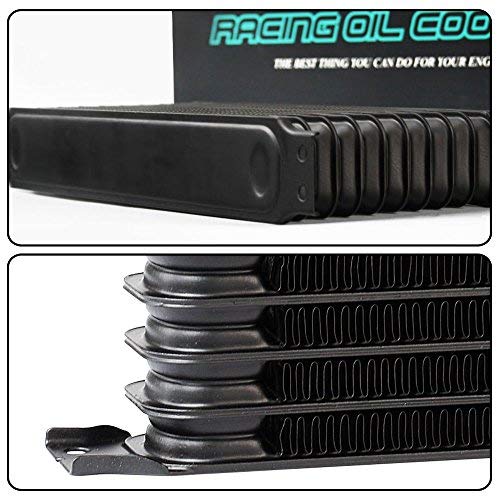 PIT66 10 Row 10AN-AN10 Aluminum Engine Transmission Oil Cooler Kit