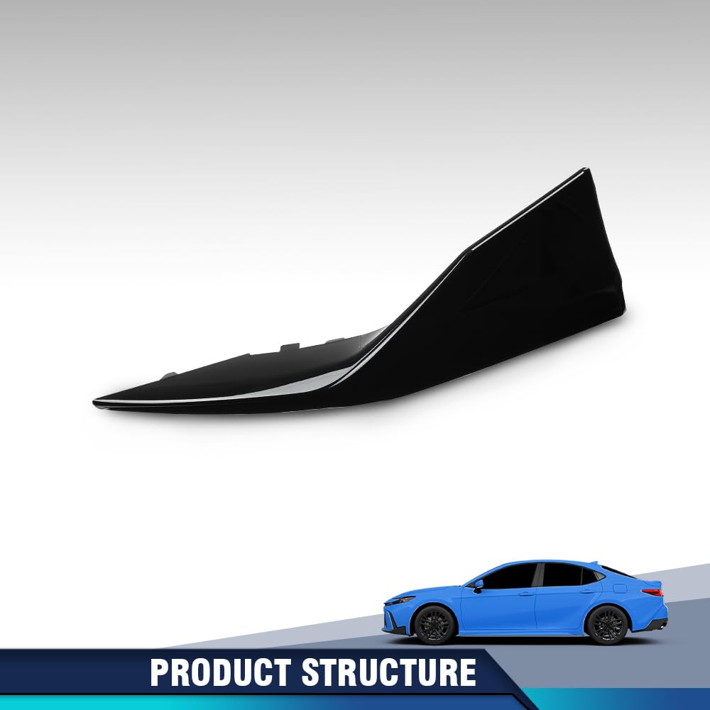 PIT66 Front Bumper Side Lower Molding Trim Left Side, TO1046135,
