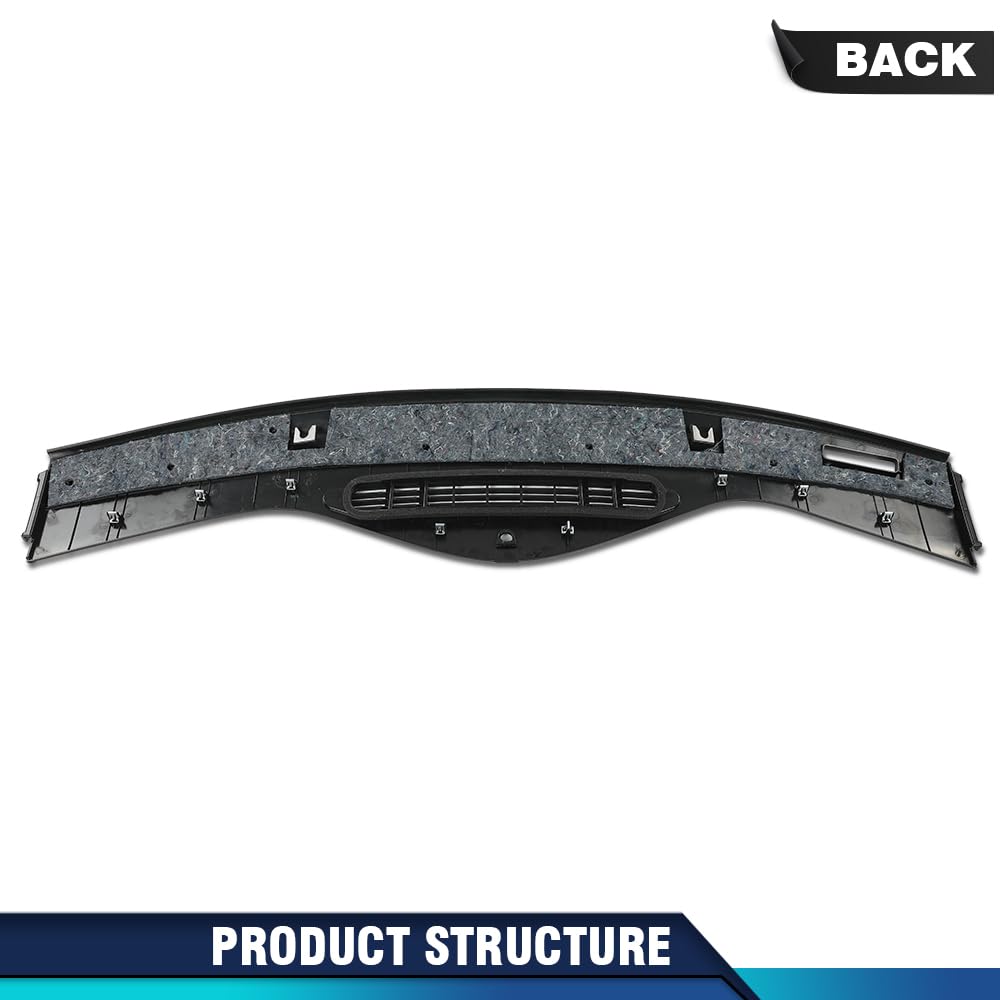 PIT66 Upper Dash Trim Defroster Vent Panel Bezel Fit Pontiac G6 2005-2010