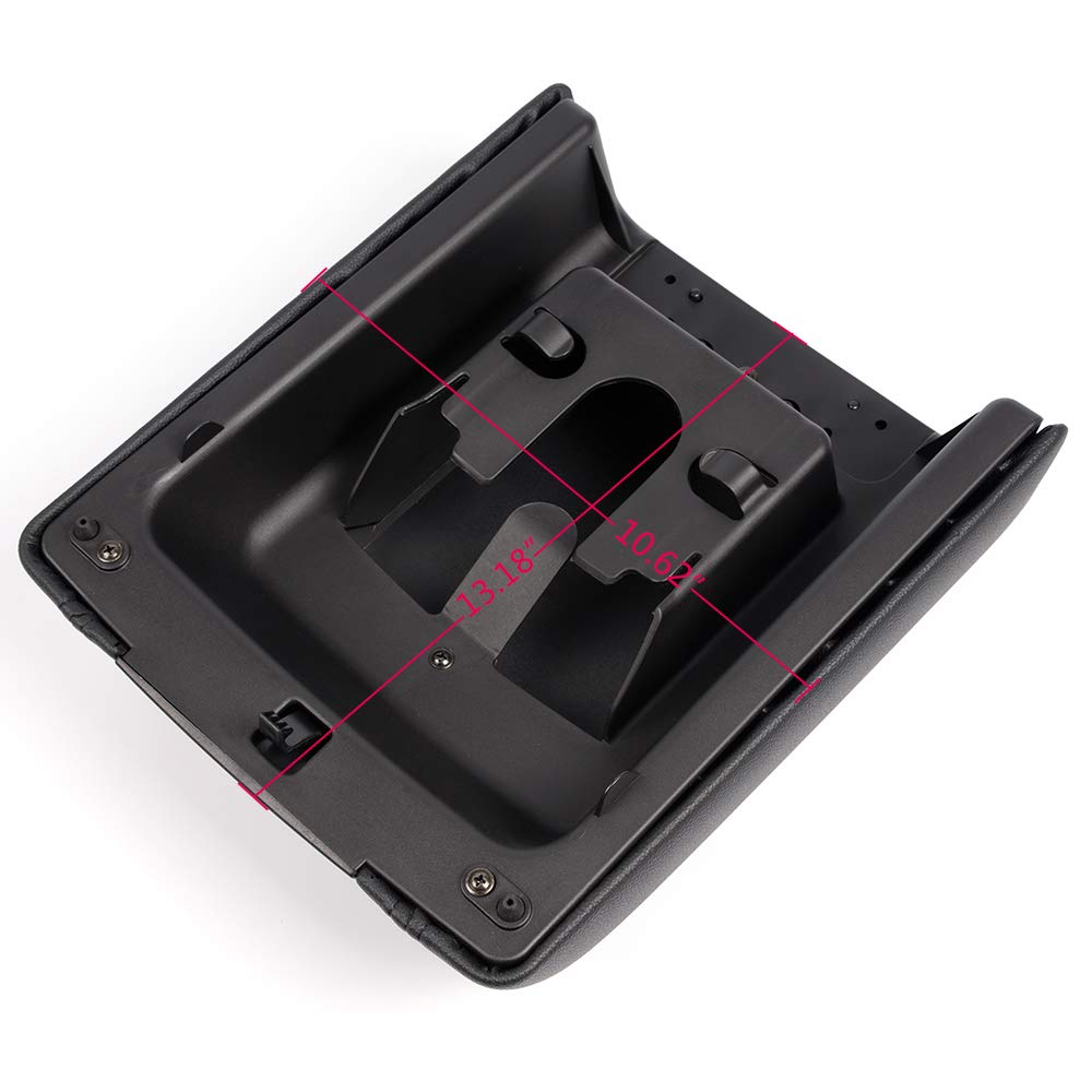 PIT66 Center Console Lid Cover Fit 2004-2008 Ford F150 Floor Shifter
