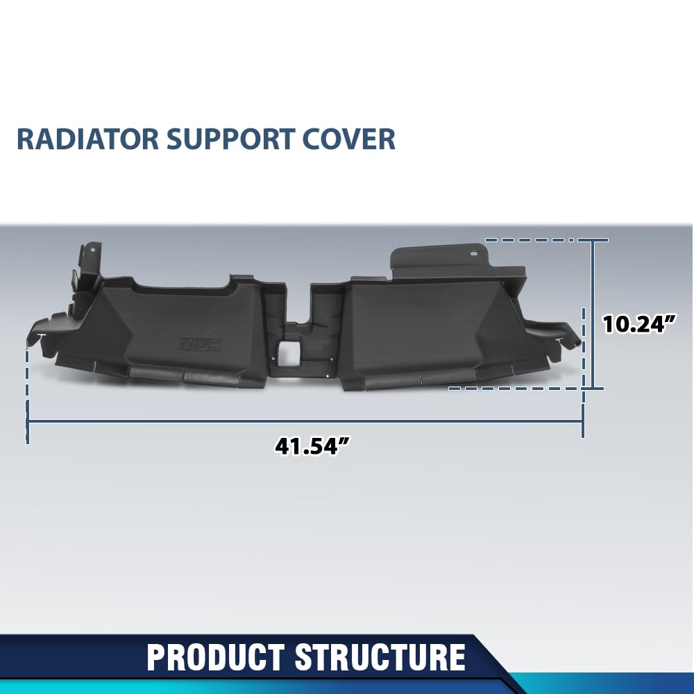 PIT66 Upper Radiator Support Cover Fit Toyota Corolla Cross 2022-2024
