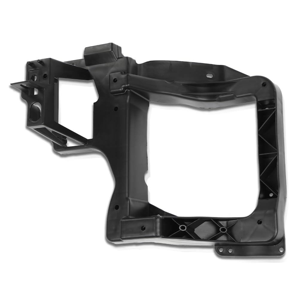 PIT66 Headlight Bracket Driver Left Side Compatible with Jeep Cherokee 2014-2018 68227483AA Black