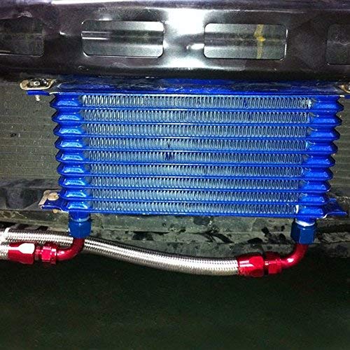 PIT66 10 Row 10AN-AN10 Aluminum Engine Transmission Oil Cooler Kit
