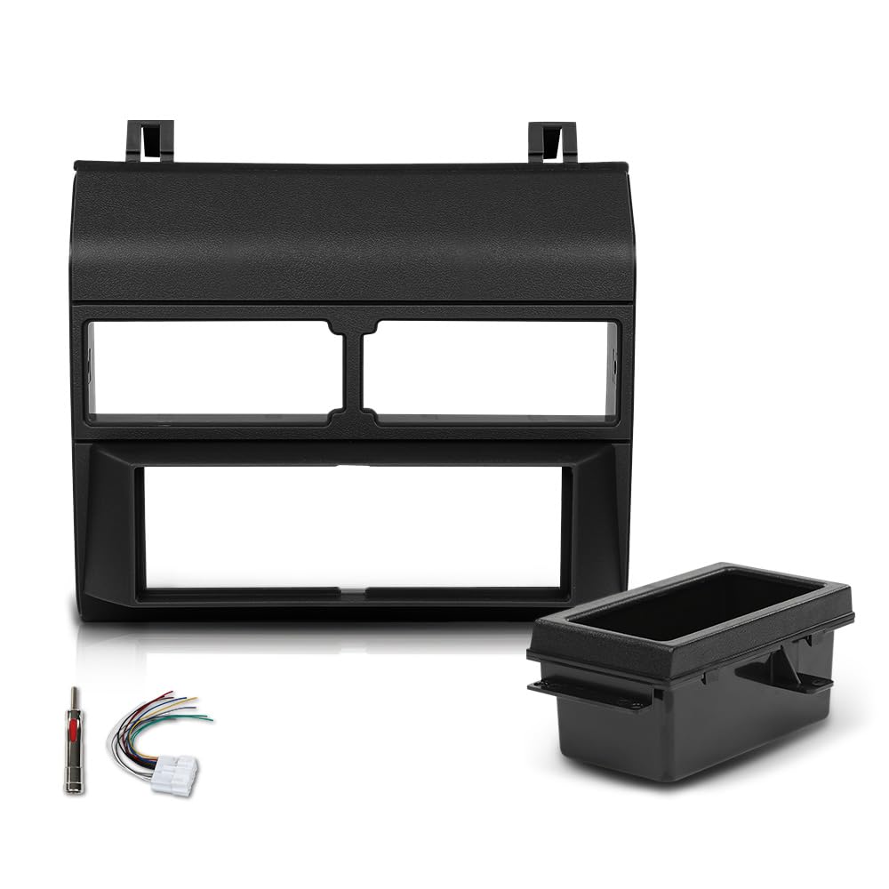 PIT66 Dash Pad Cover Fit Chevy GMC Trucks 1988-1994, Black