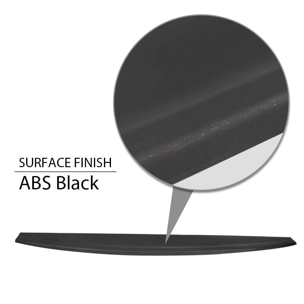 PIT66 2PCS 62.32" Tailgate Cap Protector Spoiler Fit Dodge Ram 2009-2018